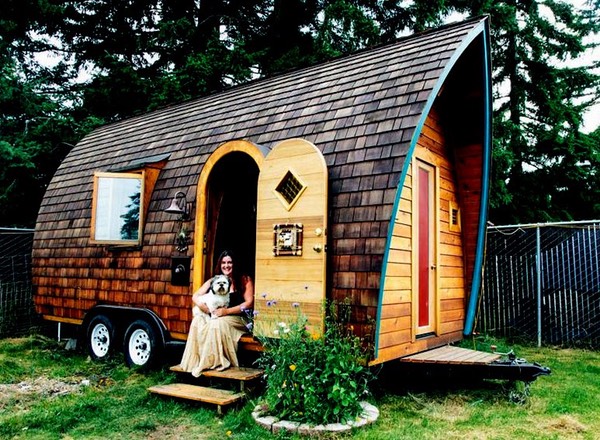 dreadnaught darling tiny house on wheels living small the flying tortoise