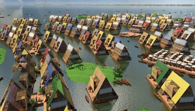 High-Tech Floating Houses Planned For Nigeria Water Communities