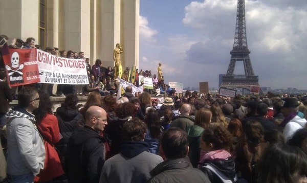 Occupy Monsanto Paris France