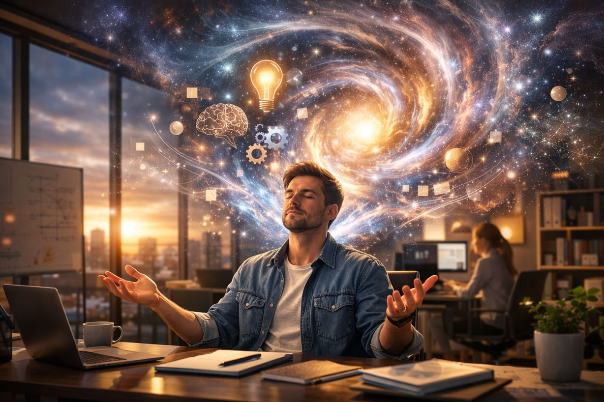 At the heart of Pronobiz Self Development lies the concept of the creative vacuum&mdash;a space of infinite possibilities waiting to be explored.