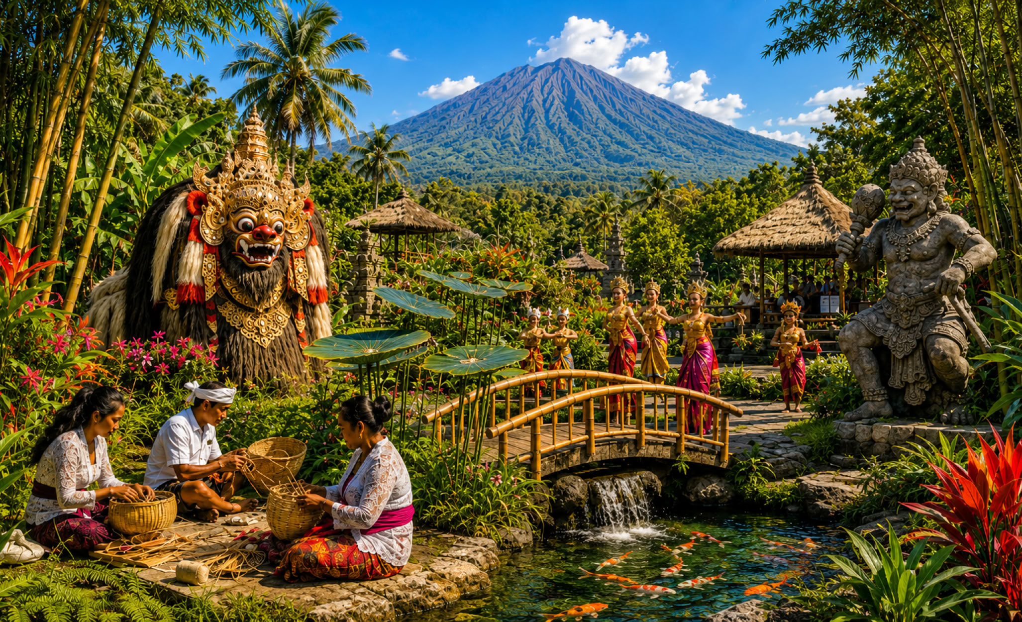 Bali's Techno-Mythical Paradise: A Blueprint for Sustainable Living